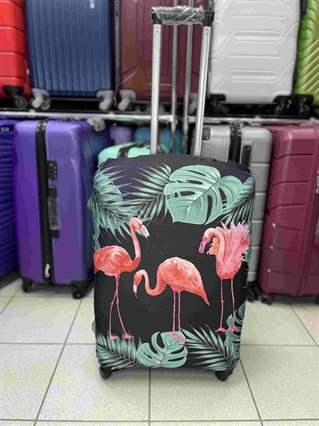 Чехол для чемодана 101 фламинго L / L+