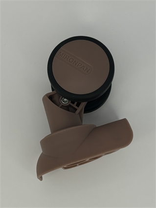 Колесо двойное mironpan тип 3 (цвет: пудра; размер: любой; сторона: левая) 3553