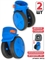 Съемное двойное колесо (синий) 2шт 3997(2)