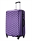 (СКИДКА 15%) Чемодан L'Case Сиреневый Ромб М+ 488 - фото 37304