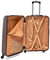 Чемодан L'Case Кофейный Прямые линии L 573