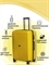 Чемодан L'Case Premium Желтый Madrid М+ 1143 - фото 45155