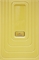 Чемодан L'Case Premium Желтый Moscow M+ 301