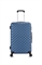 Чемодан L'Case Темно-Синий Ромб М+ 412 - фото 72665 Чемодан L'Case Темно-Синий Ромб М+ 412 - фото 72665