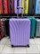 Чемодан L'Case Лиловый Пальма L+ 679