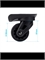 Колесо Для Чемодана Am.Tourister 076B (сторона: любая) (2шт) 2750(2)